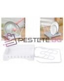 Поставка за сушене на съдове и капаци